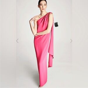 Sachin & Babi Womens  Leslie Gown, Pink NWT SZ 0